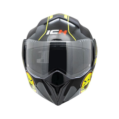 CASCO ICH ICH-3110S EMOJI NEGRO COLORFULL