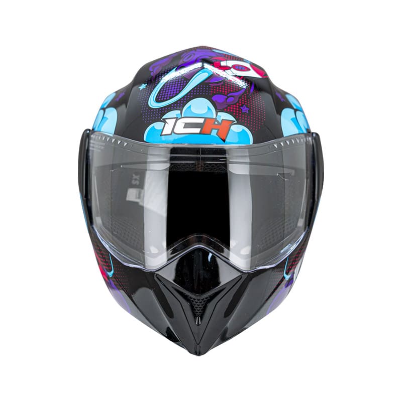 CASCO ICH ICH-3110S SPACE NEGRO FUCSIA NEON