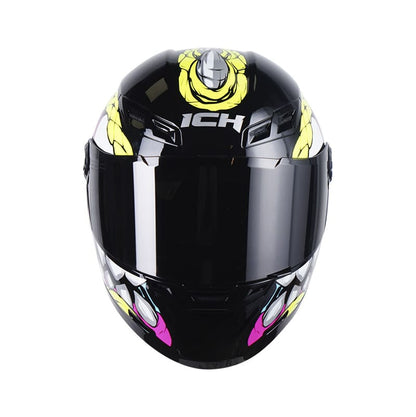 CASCO ICH-501SP FAFNIR NEGRO GRIS VISOR HUMO