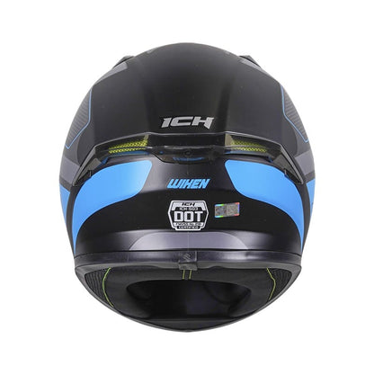 CASCO ICH ICH-503SP WIKEN MATE NEGRO AZUL