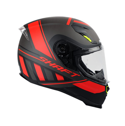 CASCO SHAFT SH-562 DUEL MATE NEGRO ROJO