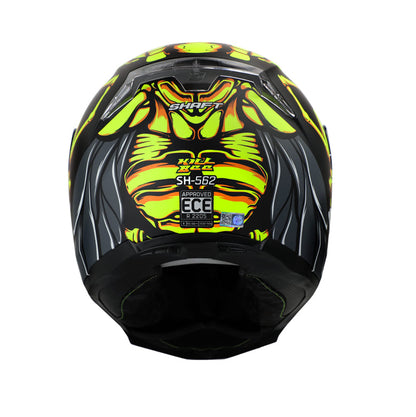 CASCO SHAFT SH-562 KILLBEE MATE NEGRO AMARILLO NEON