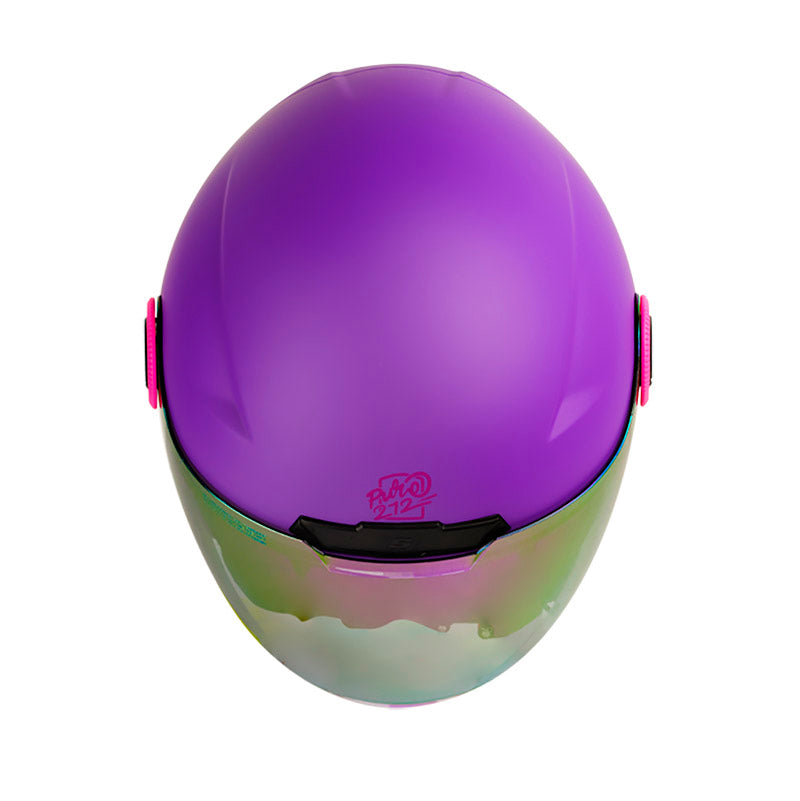 CASCO SHAFT SH-212 PURE MORADO VISOR HUMO