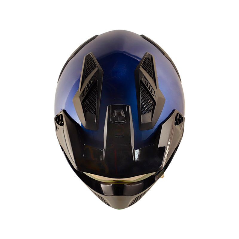 CASCO SHAFT SH-225 PILOT PRIME AZUL OSCURO AZUL IRIDIUM