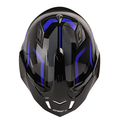 CASCO SHAFT SH-227 LOCK NEGRO AZUL