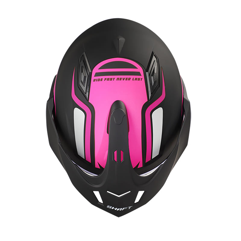 CASCO SHAFT SH-227 ROCK MATE NEGRO FUCSIA NEON