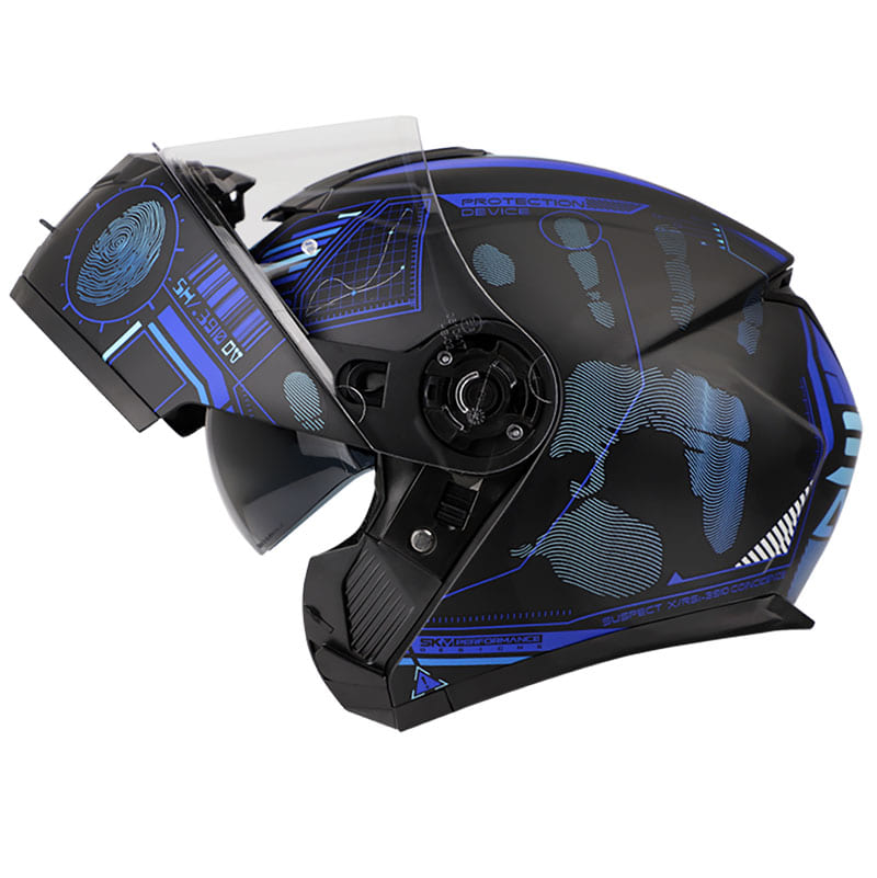 CASCO SHAFT SH-3910DV SUSPECT MATE NEGRO AZUL