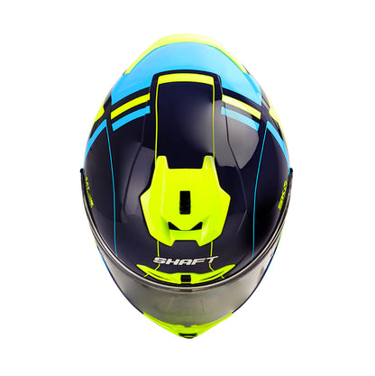 CASCO SHAFT SH-542GT PIECE MAKER AZUL NAVY AMARILLO NEON