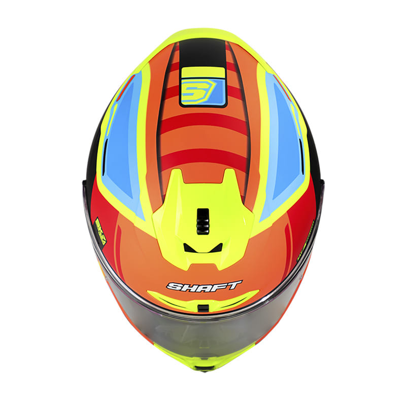 CASCO SHAFT SH-542GT POKAT MATE NARANJA NEON AMARILLO NEON