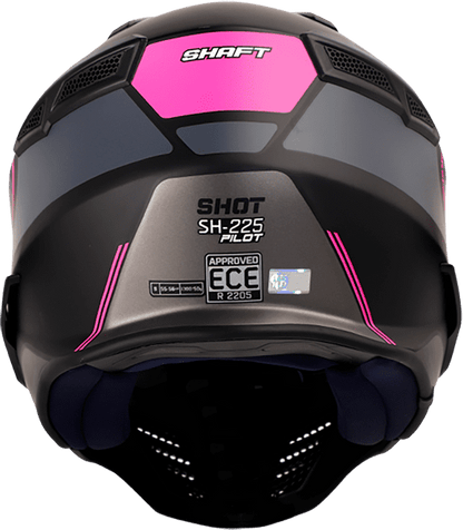 CASCO SHAFT SH-225 SHOT MATE NEGRO FUCSIA NEON