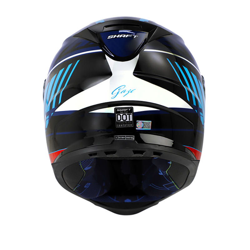 CASCO SHAFT SH-502 GAZE NEGRO AZUL