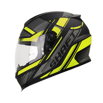 CASCO SHAFT SH-502 LONGER MATE NEGRO AMARILLO NEON