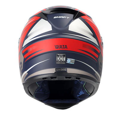 CASCO SHAFT SH-502 WATA AZUL NAVY ROJO