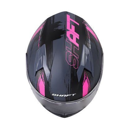 CASCO SHAFT SH-522 FREE SOUL MATE NEGRO FUCSIA NEON