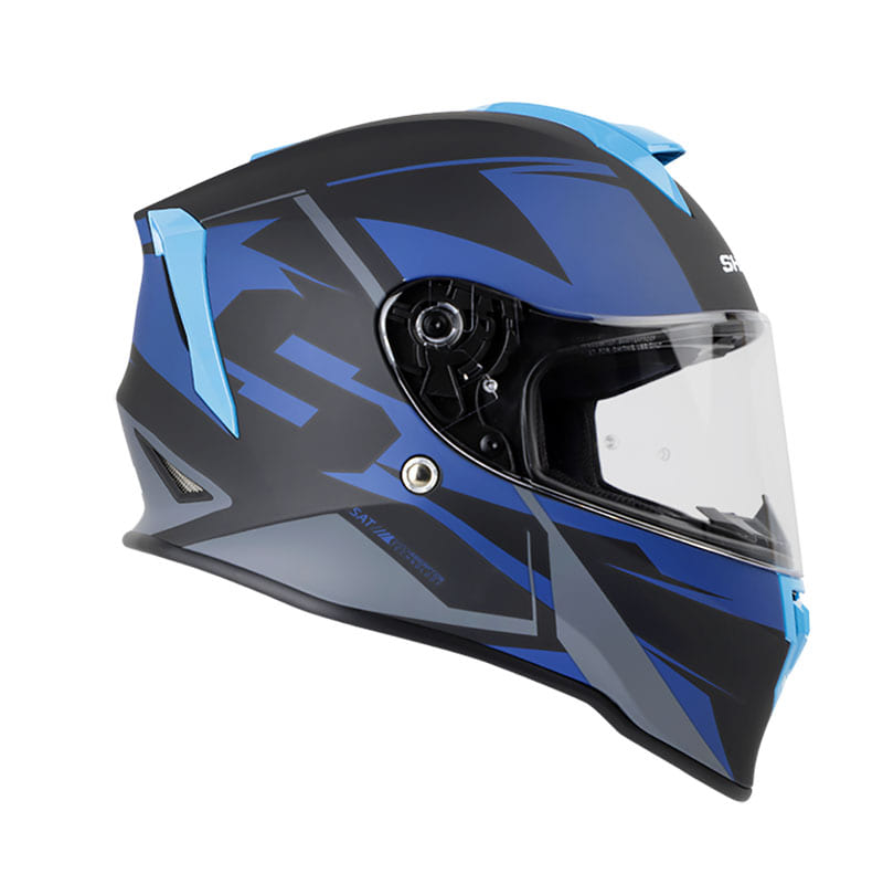 CASCO SHAFT SH-551 VICTORY MATE NEGRO AZUL