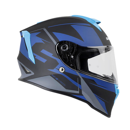 CASCO SHAFT SH-551 VICTORY MATE NEGRO AZUL