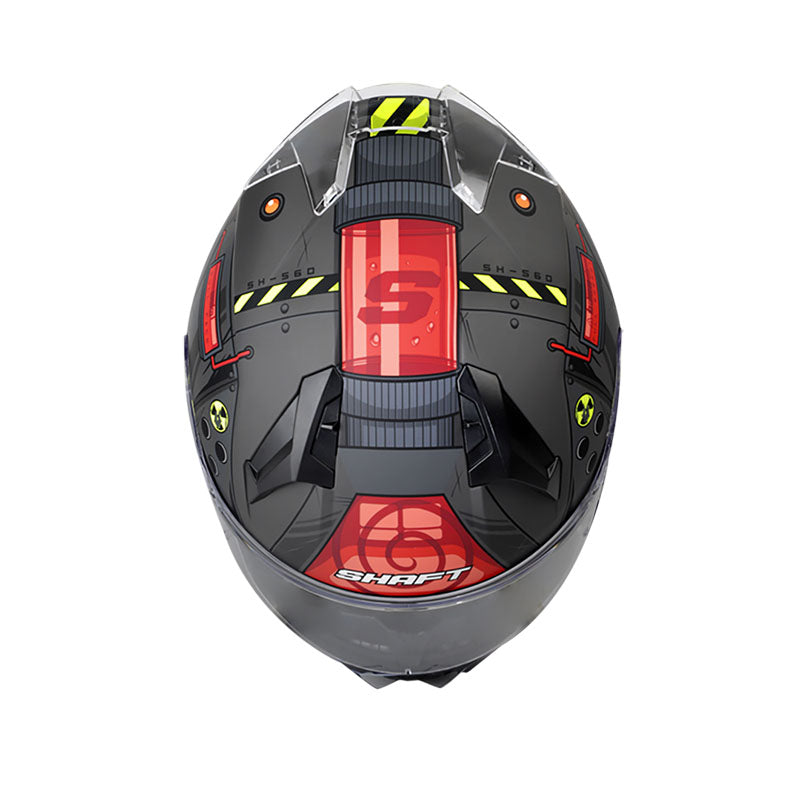 CASCO SHAFT SH-560 ENERGY MATE NEGRO ROJO