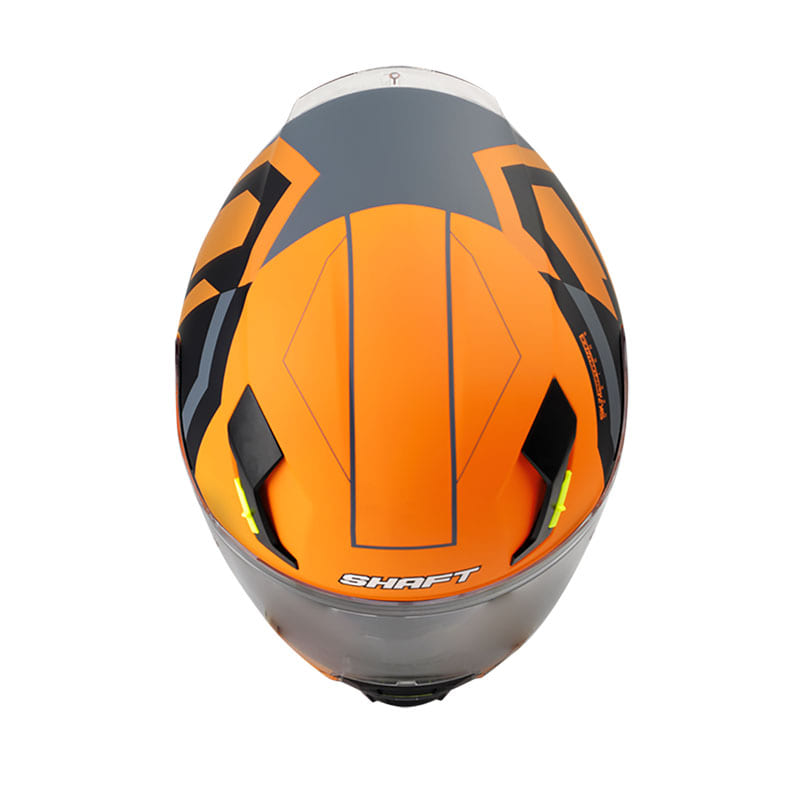 CASCO SHAFT SH-562 GLOBAL MATE GRIS NARANJA NEON