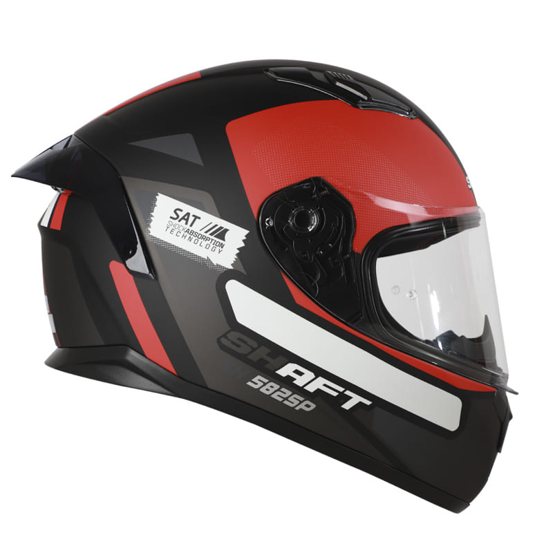 CASCO SHAFT SH-582SP LANCER MATE NEGRO ROJO