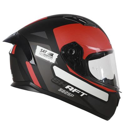 CASCO SHAFT SH-582SP LANCER MATE NEGRO ROJO