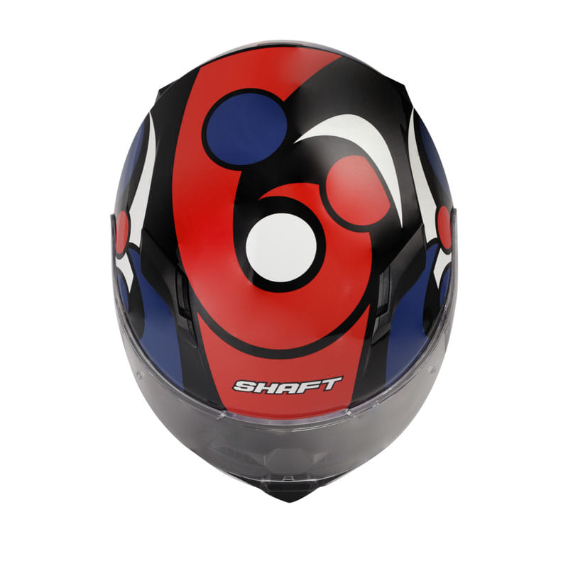 CASCO SHAFT SH-591 COLOR SHIFT NEGRO ROJO