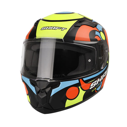 CASCO SHAFT SH-591 COLOR SHIFT MATE NEGRO AMARILLO NEON