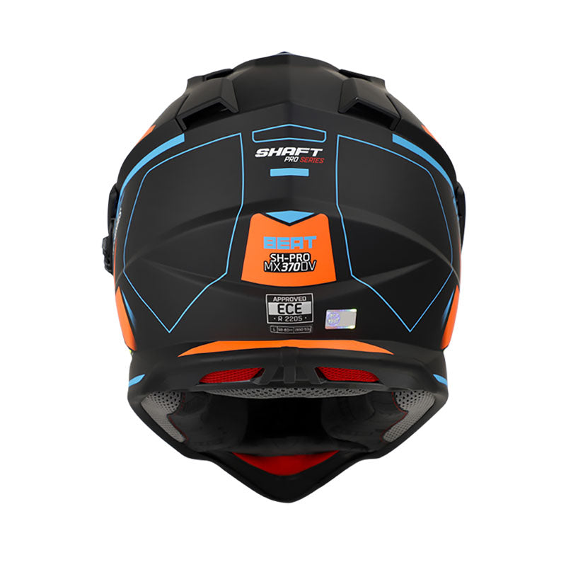 CASCO SHAFT SH-MX370DV PRO BEAT MATE NEGRO AZUL