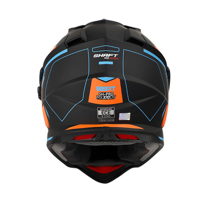CASCO SHAFT SH-MX370DV PRO BEAT MATE NEGRO AZUL