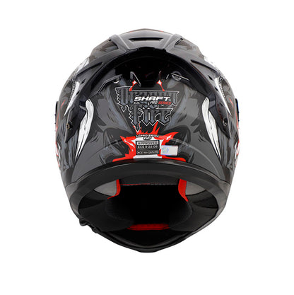 CASCO SHAFT SHPRO-610EVO DRAGON FIRE MATE GRIS ROJO