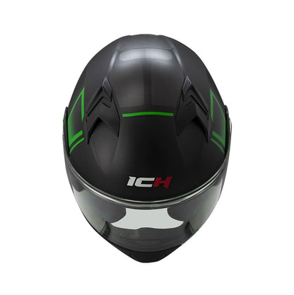 CASCO ICH ICH-3120DV TEST MATE NEGRO VERDE NEON