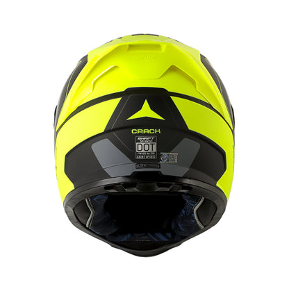 CASCO SHAFT SH-502SP CRACK MATE NEGRO AMARILLO NEON
