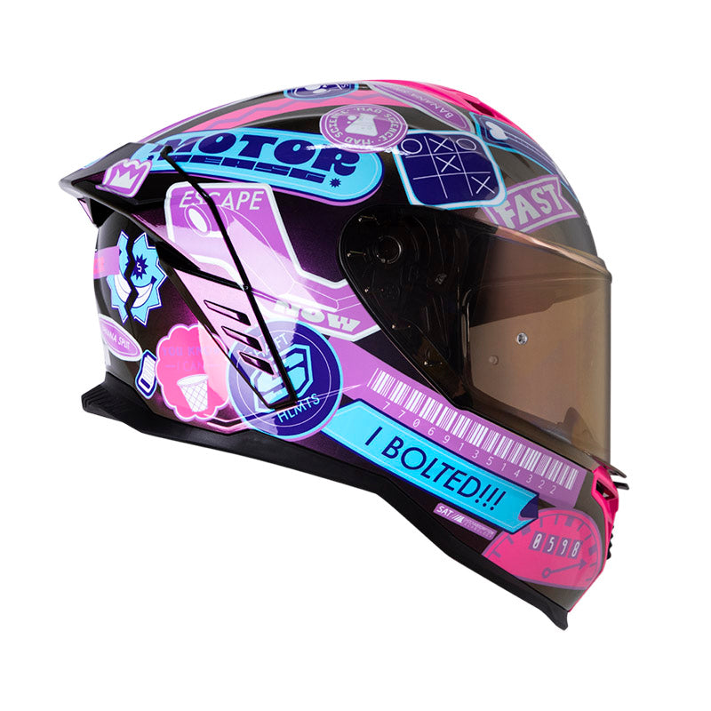 CASCO SHAFT SH-598GTR RANDOMIZE CAMALEON MORADO IRIDIUM