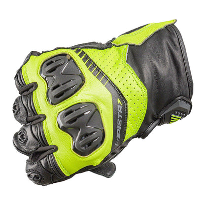 GUANTES SHAFT PISTA NEGRO AMARILLO NEON