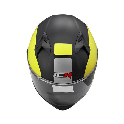 CASCO ICH ICH-503SP PAAK MATE NEGRO AMARILLO NEON