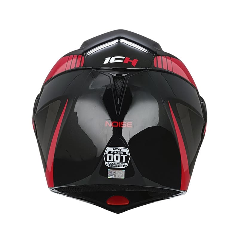 CASCO ICH ICH-3110DV NOISE NEGRO ROJO