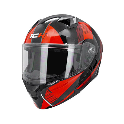 CASCO ICH ICH-3120DV SIGHT NEGRO ROJO