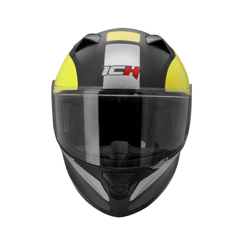 CASCO ICH ICH-503SP PAAK MATE NEGRO AMARILLO NEON