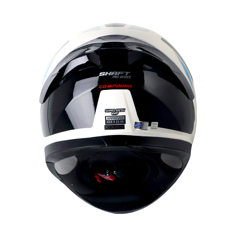 CASCO SHAFT SH-612DV PRO COMPOUND BLANCO ROJO