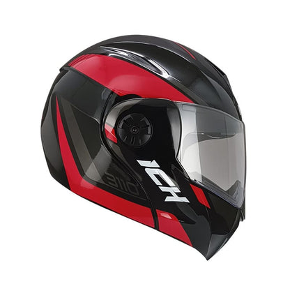 CASCO ICH ICH-3110DV NOISE NEGRO ROJO