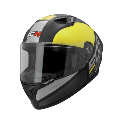 CASCO ICH ICH-503SP PAAK MATE NEGRO AMARILLO NEON