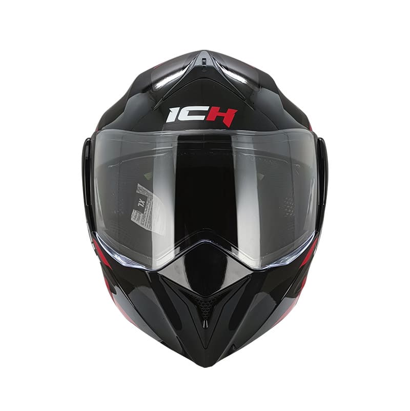 CASCO ICH ICH-3110DV NOISE NEGRO ROJO