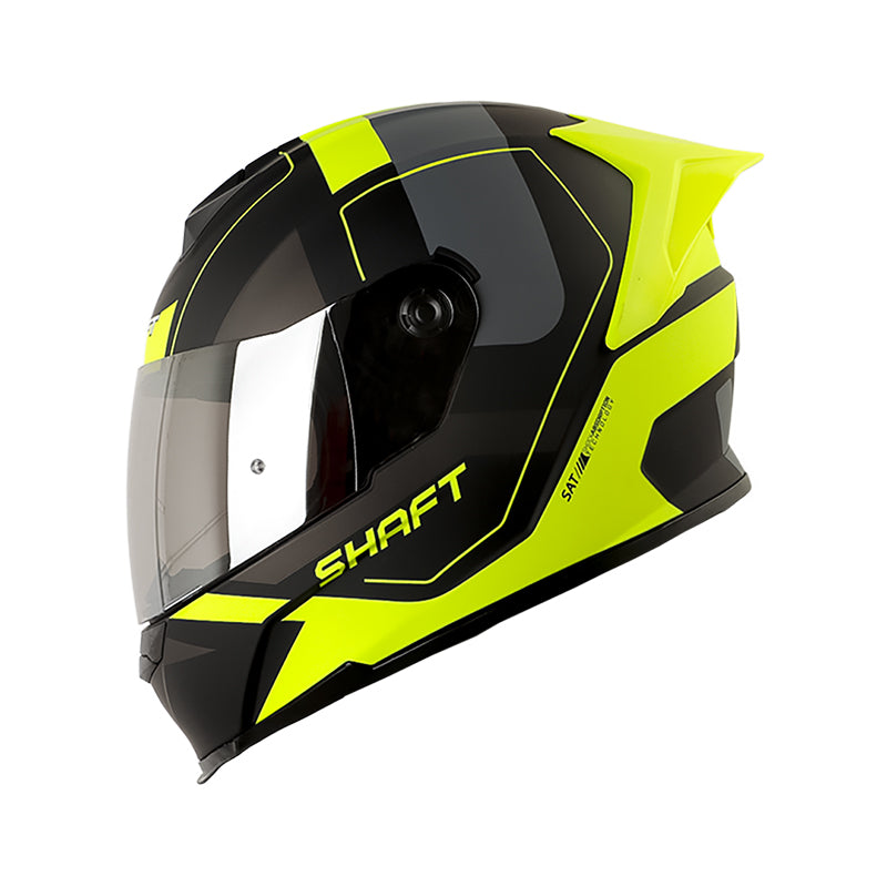 CASCO SHAFT SH-502SP CRACK MATE NEGRO AMARILLO NEON