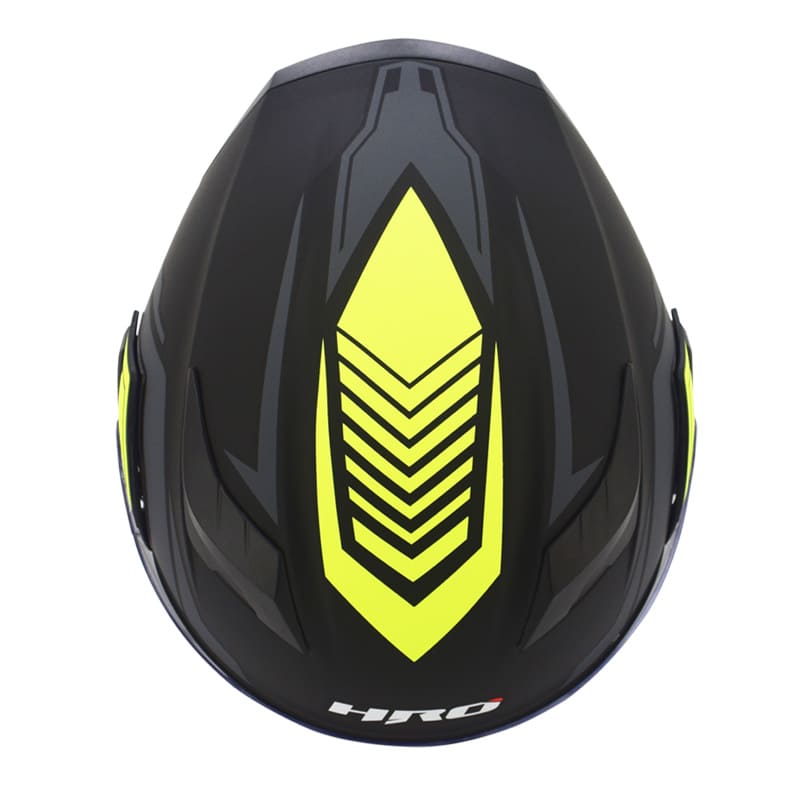 CASCO HRO HRO-3400DV LUMEN MATE NEGRO AMARILLO NEON