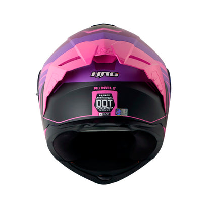 CASCO HRO HRO-3480DV EVO RUMBLE MATE MORADO FUCSIA IRIDIUM