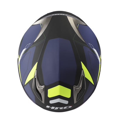 CASCO HRO HRO-508 ZLIMO MATE NEGRO AMARILLO NEON