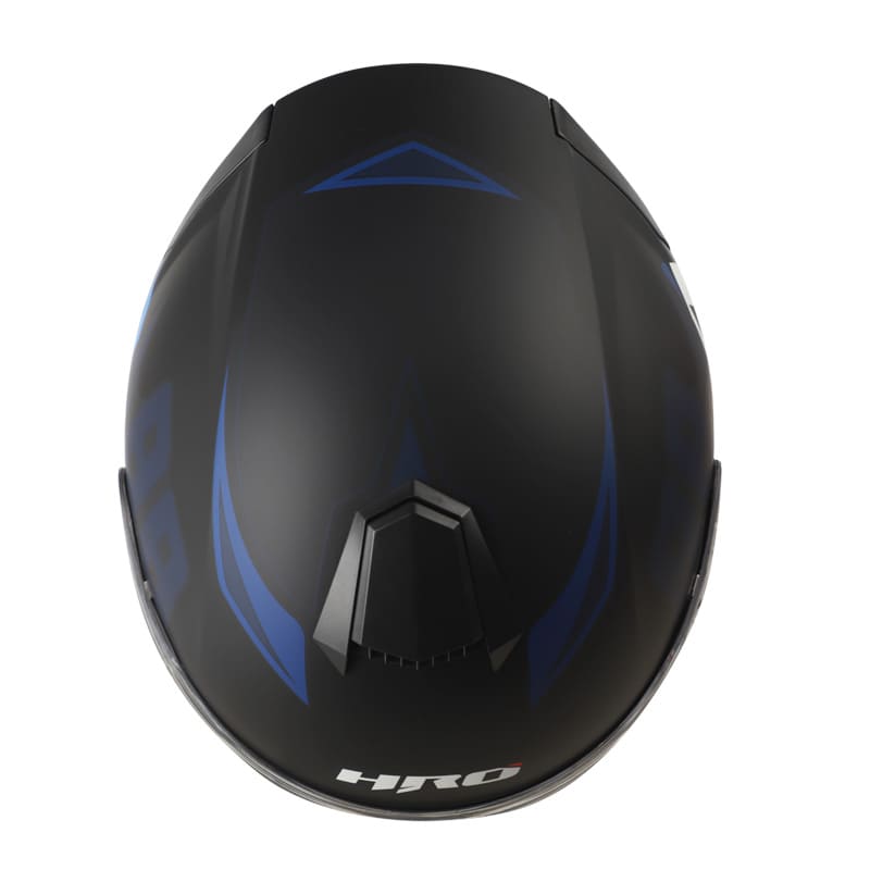 CASCO HRO HRO-516 ZURKO MATE NEGRO AZUL