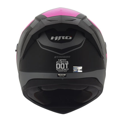 CASCO HRO HRO-518DV STROBER MATE NEGRO FUCSIA NEON