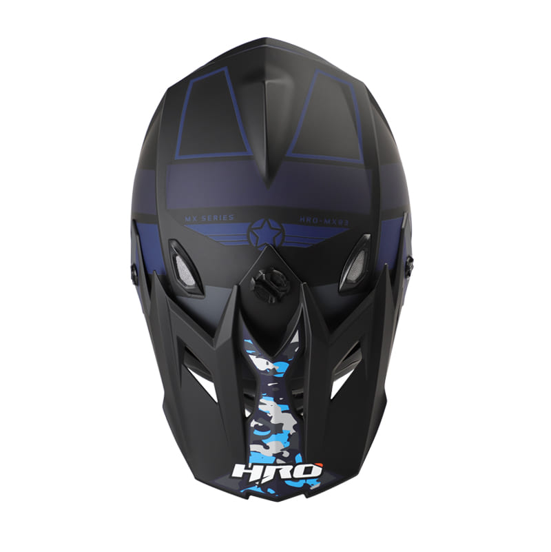 CASCO HRO HRO-MX03 ARM MATE NEGRO AZUL NAVY
