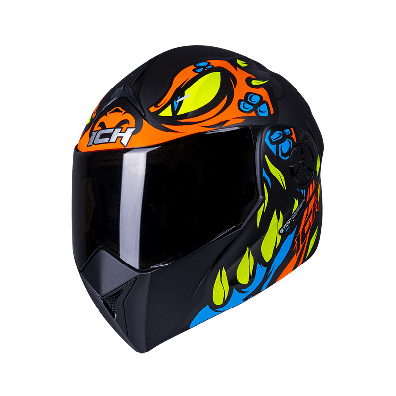 CASCO ICH ICH-3110DV GUINZ MATE NEGRO NARANJA