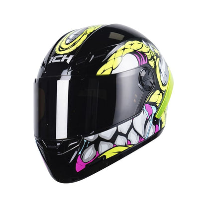 CASCO ICH-501SP FAFNIR NEGRO GRIS VISOR HUMO